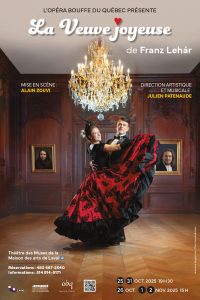 Affiche La Veuve Joyeuse 2025